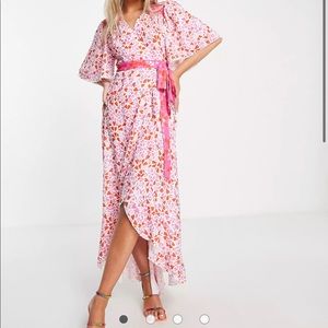 ASOS Twisted Wunder wrap dress